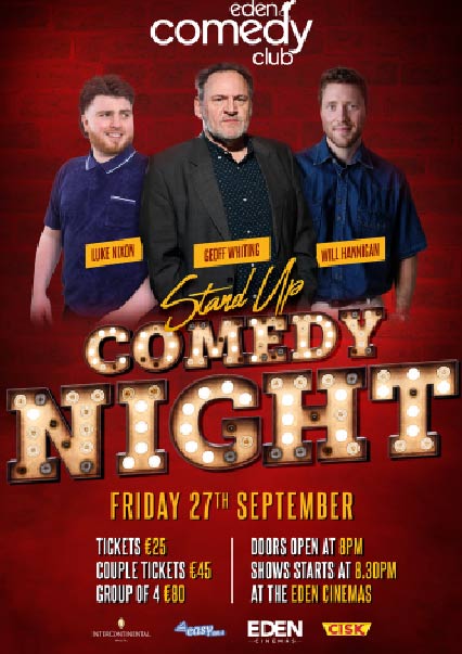 The Eden Stand Up Comedy Night Sept. 2024